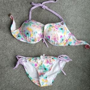 NEW Victoria's Secret Swim 36C Push Up Bikini Top